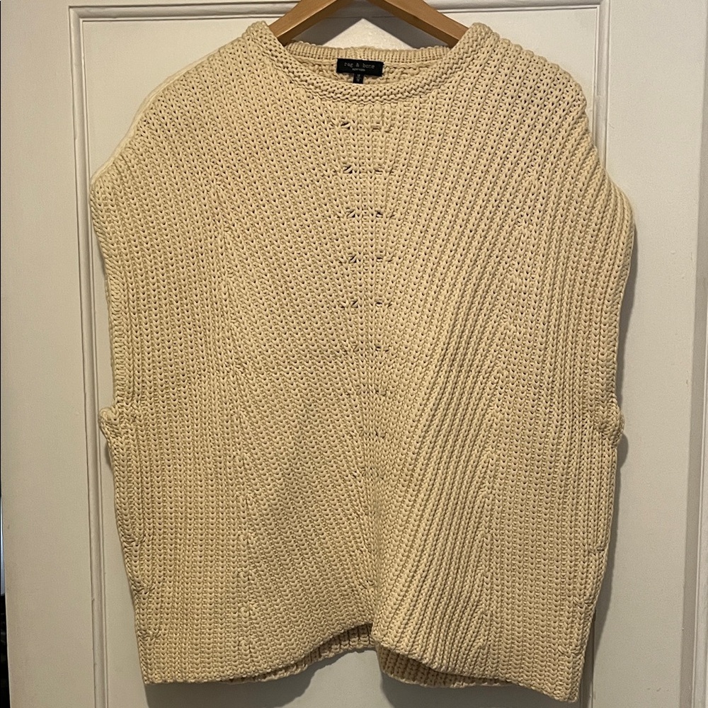 RAG & BONE
Shane ribbed-knit cotton-blend vest
